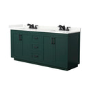 Miranda 72" Free Standing Double Basin Vanity Set with Cabinet and Quartz Vanity Top - image 21