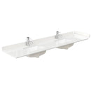 Miranda 84" Free Standing Double Basin Vanity Set with Cabinet and Quartz Vanity Top - image 5