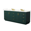 Miranda 84" Free Standing Double Basin Vanity Set with Cabinet and Quartz Vanity Top - image 15