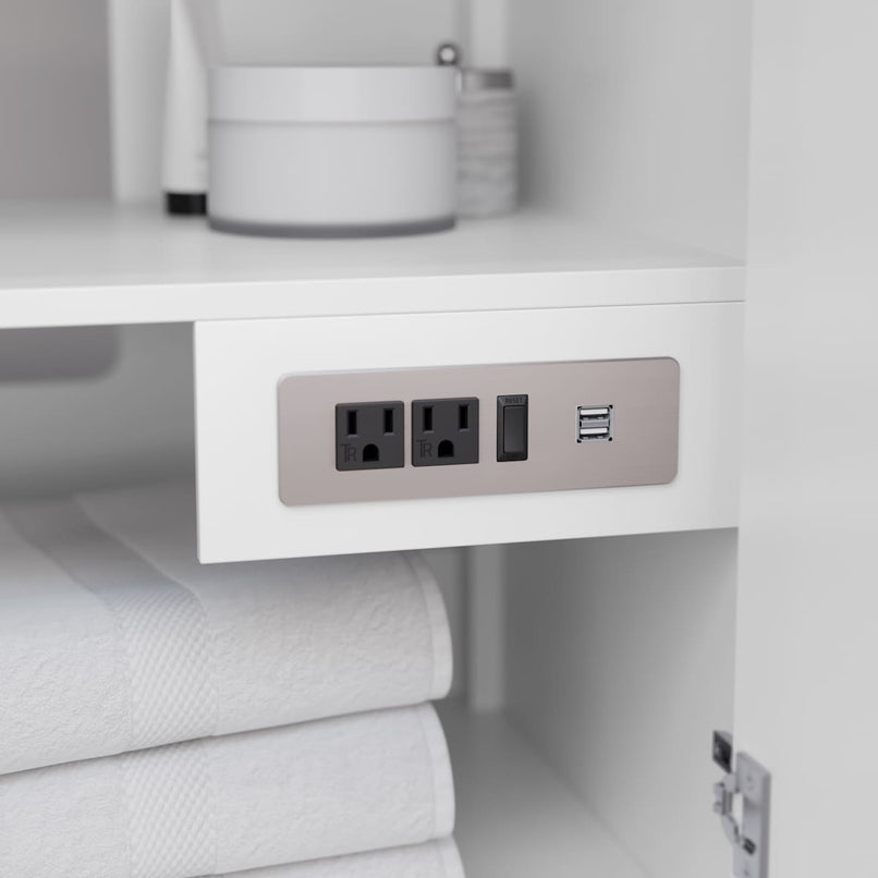 Strada 36" Free Standing Single Basin Vanity Set with Cabinet and Quartz Vanity Top - image 4