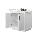 Strada 36" Free Standing Single Basin Vanity Set with Cabinet and Quartz Vanity Top - image 10