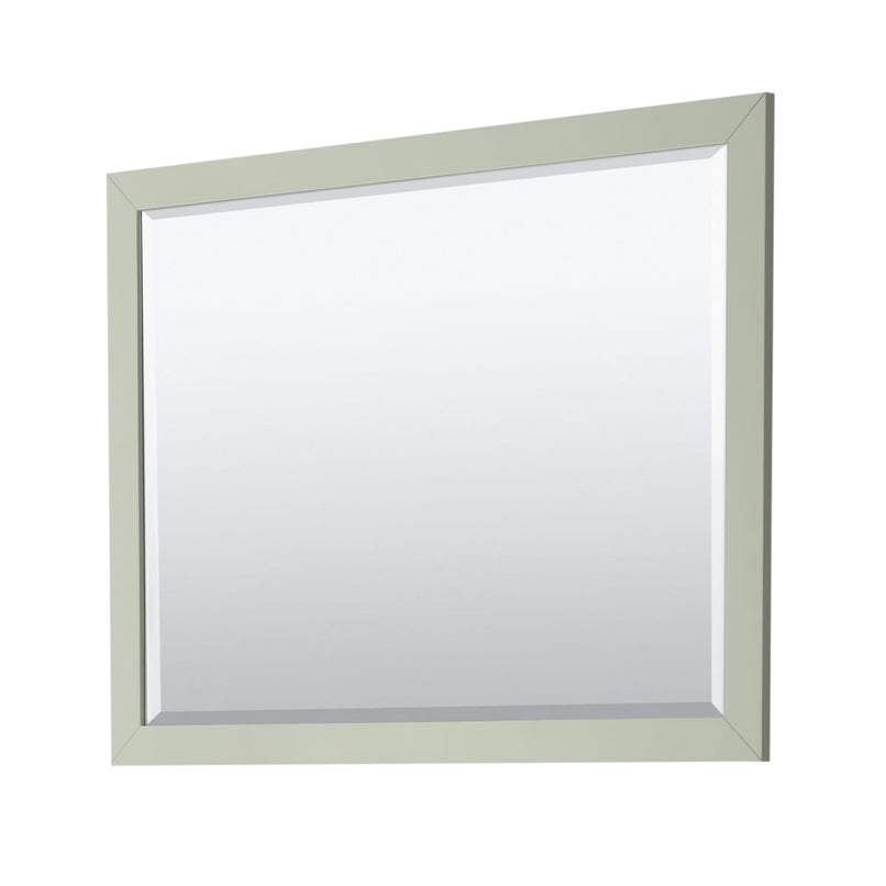 Strada 48" Free Standing Single Basin Vanity Set with Cabinet, Cultured Marble Vanity Top, and Framed Mirror - image 13