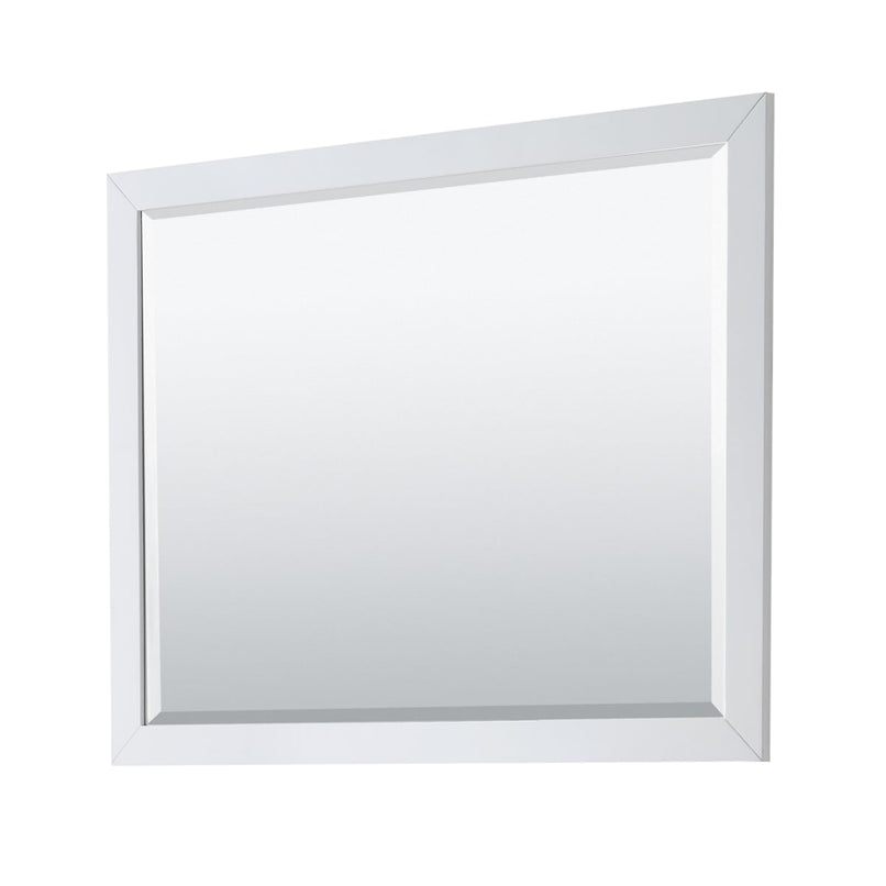 Strada 48" Free Standing Single Basin Vanity Set with Cabinet, Cultured Marble Vanity Top, and Framed Mirror - image 18