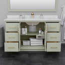 Strada 59" Single Free Standing Vanity Cabinet - Less Vanity Top - image 10