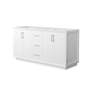 Strada 65" Double Free Standing Vanity Cabinet Only - Less Vanity Top - image 1