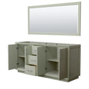 Strada 71" Double Free Standing Vanity Cabinet - Less Vanity Top - image 9