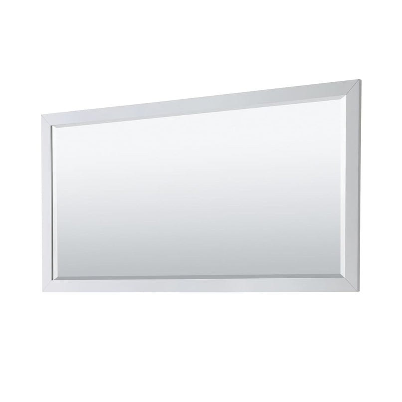 Strada 84" Free Standing Double Basin Vanity Set with Cabinet, Cultured Marble Vanity Top, and Framed Mirror - image 17