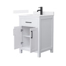 Beckett 24" Free Standing Single Basin Vanity Set with Cabinet and Quartz Vanity Top - image 12