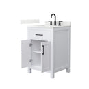 Beckett 24" Free Standing Single Basin Vanity Set with Cabinet and Quartz Vanity Top - image 13