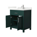 Beckett 30" Free Standing Single Basin Vanity Set with Cabinet and Quartz Vanity Top - image 21