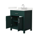 Beckett 30" Free Standing Single Basin Vanity Set with Cabinet and Quartz Vanity Top - image 21