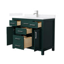 Beckett 42" Free Standing Single Basin Vanity Set with Cabinet and Quartz Vanity Top - image 20