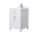 Beckett 24" Free Standing Single Basin Vanity Set with Cabinet and Cultured Marble Vanity Top - image 9
