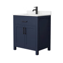 Beckett 30" Free Standing Single Basin Vanity Set with Cabinet and Cultured Marble Vanity Top - image 2