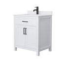 Beckett 30" Free Standing Single Basin Vanity Set with Cabinet and Cultured Marble Vanity Top - image 13
