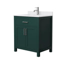 Beckett 30" Free Standing Single Basin Vanity Set with Cabinet and Cultured Marble Vanity Top - image 21