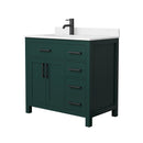 Beckett 36" Free Standing Single Basin Vanity Set with Cabinet and Cultured Marble Vanity Top - image 19