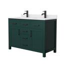 Beckett 48" Free Standing Double Basin Vanity Set with Cabinet and Cultured Marble Vanity Top - image 15