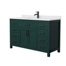 Beckett 54" Free Standing Single Basin Vanity Set with Cabinet and Cultured Marble Vanity Top - image 15