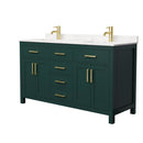 Beckett 60" Free Standing Double Basin Vanity Set with Cabinet and Cultured Marble Vanity Top - image 18
