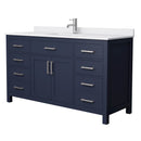 Beckett 60" Free Standing Single Basin Vanity Set with Cabinet and Cultured Marble Vanity Top - image 21