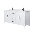 Beckett 66" Free Standing Double Basin Vanity Set with Cabinet and Cultured Marble Vanity Top - image 12