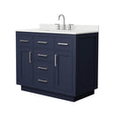 Beckett TK 42" Free Standing Single Basin Vanity Set with Cabinet and Quartz Vanity Top - image 20