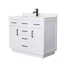 Beckett TK 42" Free Standing Single Basin Vanity Set with Cabinet and Cultured Marble Vanity Top - image 14