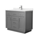 Beckett TK 42" Free Standing Single Basin Vanity Set with Cabinet and Cultured Marble Vanity Top - image 16