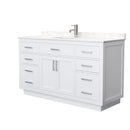 Beckett TK 60" Free Standing Single Basin Vanity Set with Cabinet and Cultured Marble Vanity Top - image 10