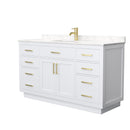 Beckett TK 60" Free Standing Single Basin Vanity Set with Cabinet and Cultured Marble Vanity Top - image 12