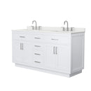 Beckett TK 66" Free Standing Double Basin Vanity Set with Cabinet and Quartz Vanity Top - image 8
