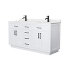 Beckett TK 66" Free Standing Double Basin Vanity Set with Cabinet and Cultured Marble Vanity Top - image 18