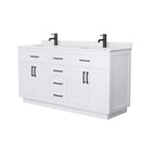 Beckett TK 66" Free Standing Double Basin Vanity Set with Cabinet and Cultured Marble Vanity Top - image 19