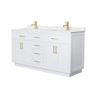 Beckett TK 66" Free Standing Double Basin Vanity Set with Cabinet and Cultured Marble Vanity Top - image 20