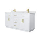 Beckett TK 66" Free Standing Double Basin Vanity Set with Cabinet and Cultured Marble Vanity Top - image 21