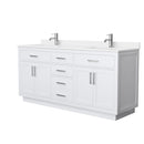 Beckett TK 72" Free Standing Double Basin Vanity Set with Cabinet and Quartz Vanity Top - image 7