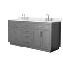 Beckett TK 72" Free Standing Double Basin Vanity Set with Cabinet and Quartz Vanity Top - image 15