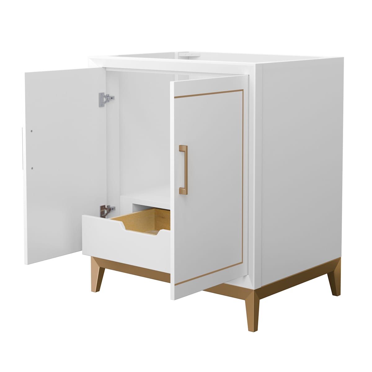 Marlena 30" Single Free Standing Vanity Cabinet Only - Less Vanity Top - image 7