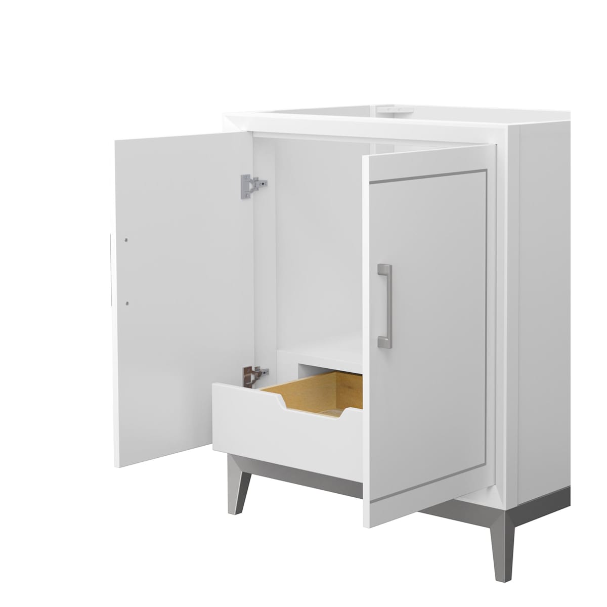 Marlena 30" Single Free Standing Vanity Cabinet Only - Less Vanity Top