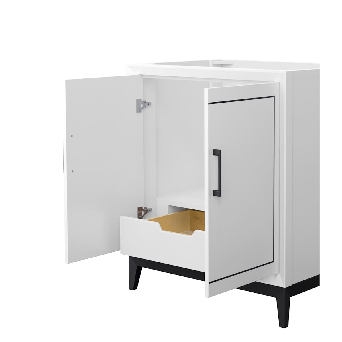 Marlena 30" Single Free Standing Vanity Cabinet Only - Less Vanity Top
