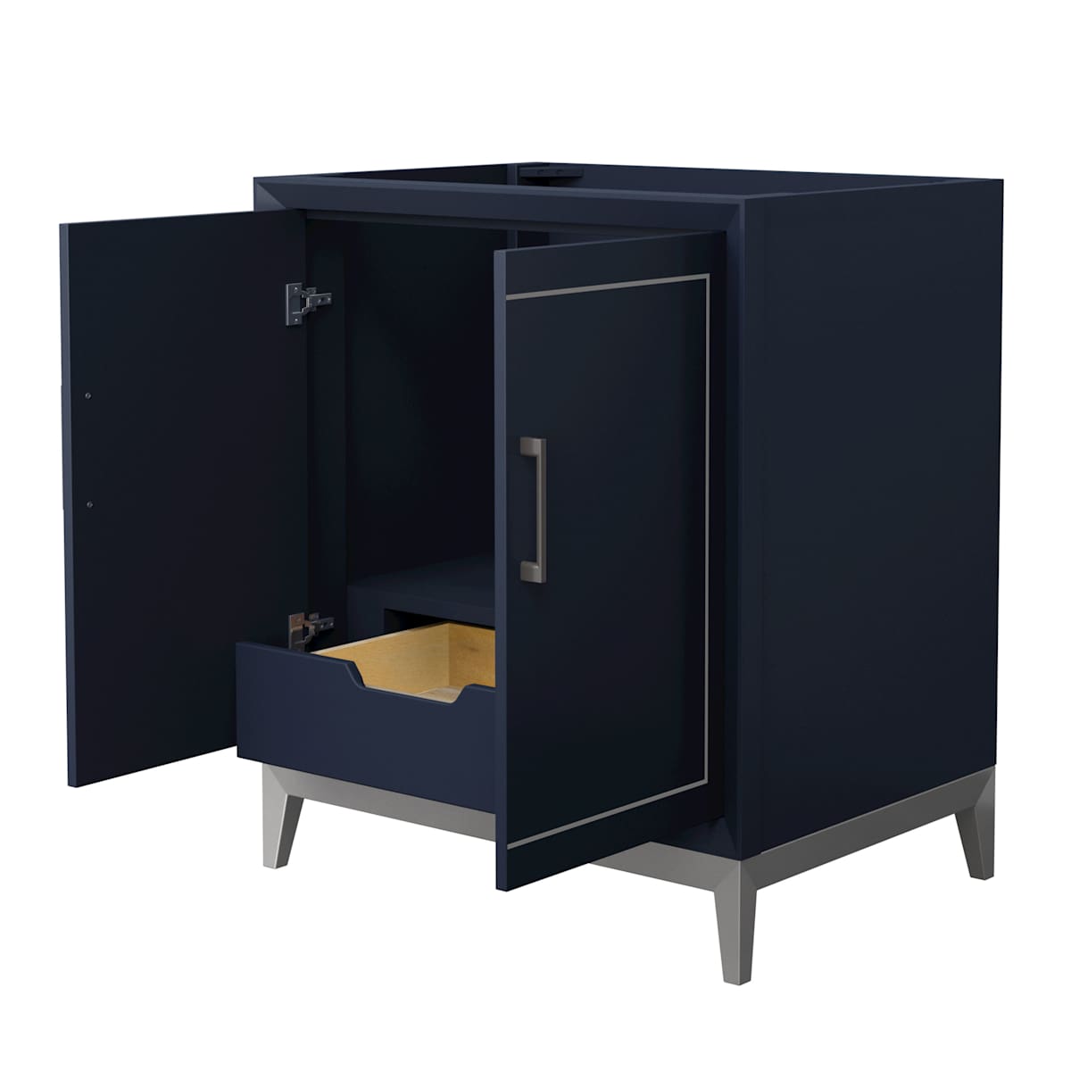 Marlena 30" Single Free Standing Vanity Cabinet Only - Less Vanity Top