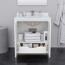 Marlena 30" Free Standing Single Basin Vanity Set with Cabinet and Quartz Vanity Top - image 3