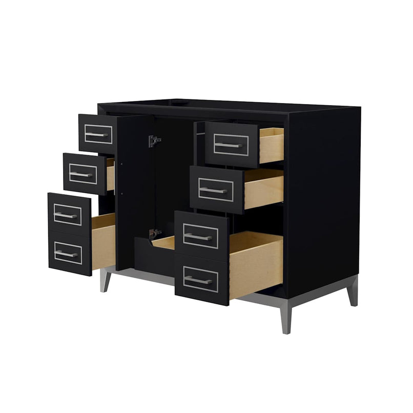 Marlena 42" Single Free Standing Vanity Cabinet Only - Less Vanity Top - image 2