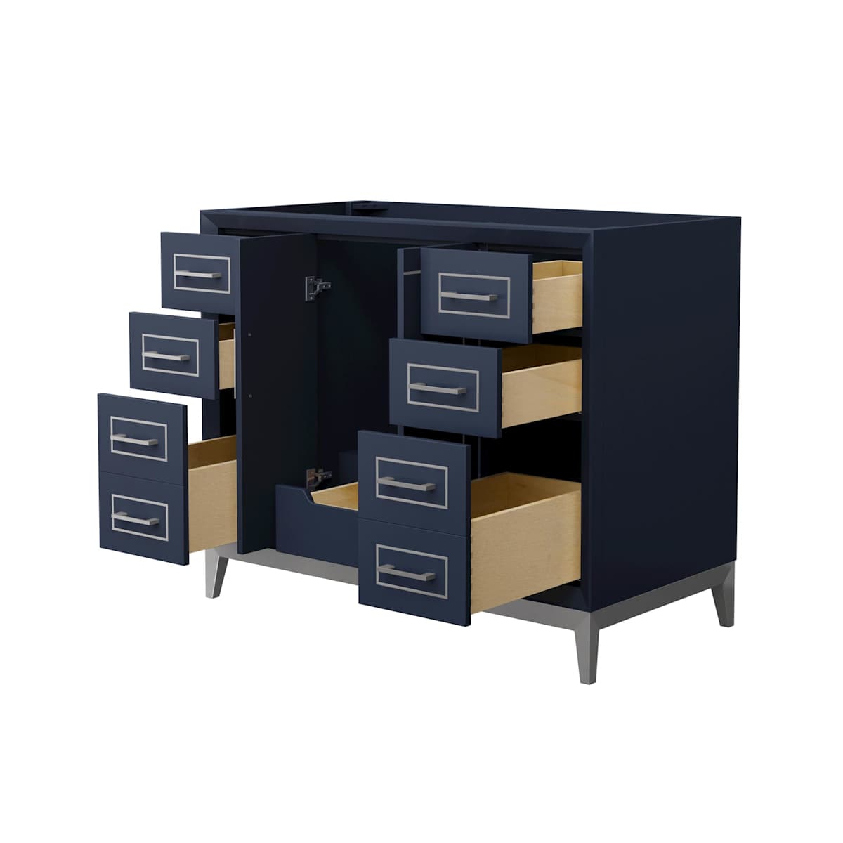 Marlena 42" Single Free Standing Vanity Cabinet Only - Less Vanity Top
