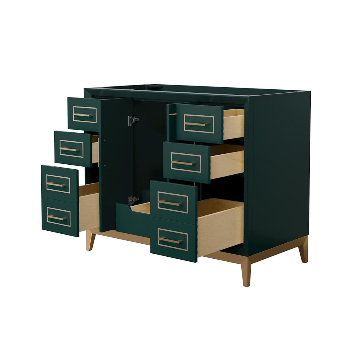 Marlena 42" Single Free Standing Vanity Cabinet Only - Less Vanity Top