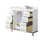 Marlena 42" Free Standing Single Basin Vanity Set with Cabinet and Quartz Vanity Top - image 8