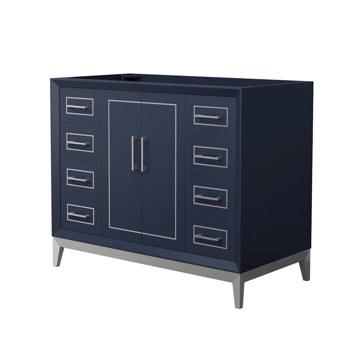 Marlena 42" Single Free Standing Vanity Cabinet Only - Less Vanity Top - image 1
