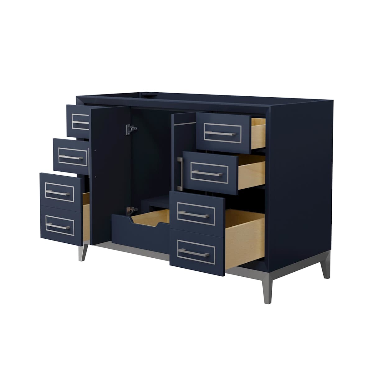 Marlena 48" Single Free Standing Vanity Cabinet Only - Less Vanity Top