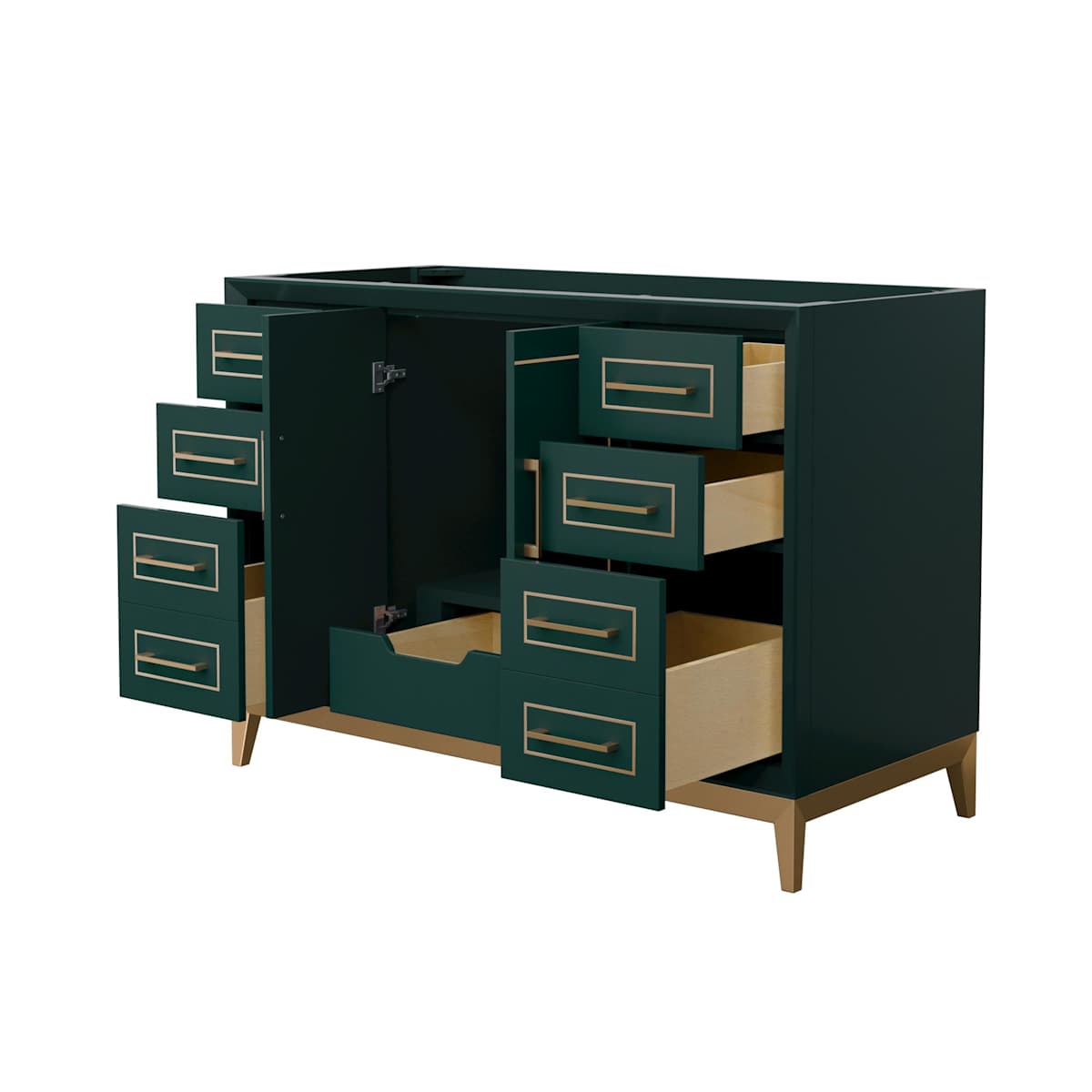 Marlena 48" Single Free Standing Vanity Cabinet Only - Less Vanity Top